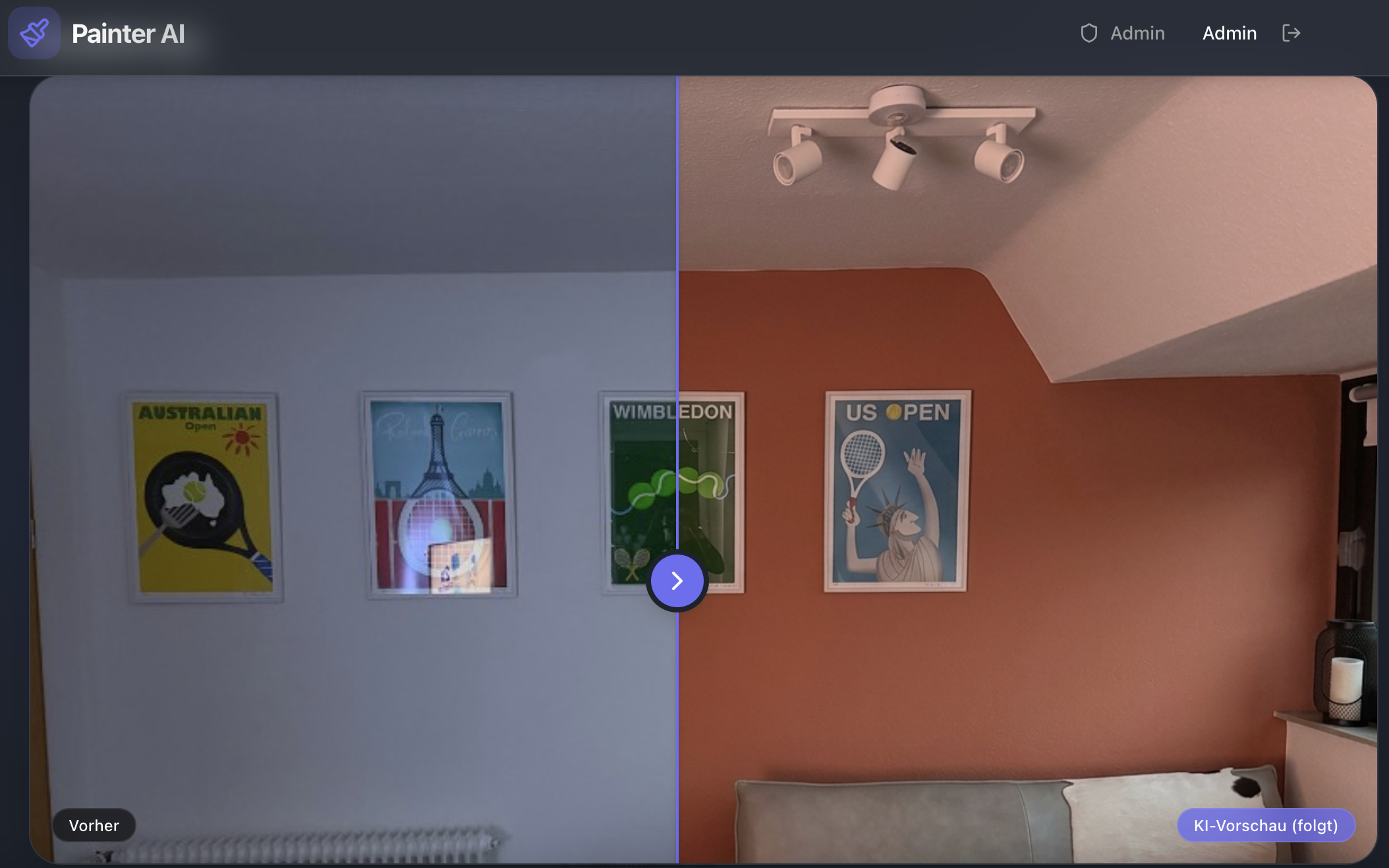 Painter AI Visualisierung